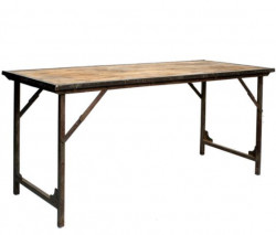 The Foldable Market Table - Natural